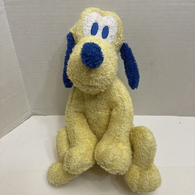 Terry Cloth Pluto Plush Disney Store Exclusive 13'' Plush  Stuffed Animal Dog