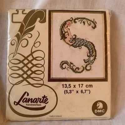 DMC Kreuzstich-Set Lanarte Meerjungfrau S 5 x 6 Zoll Bild