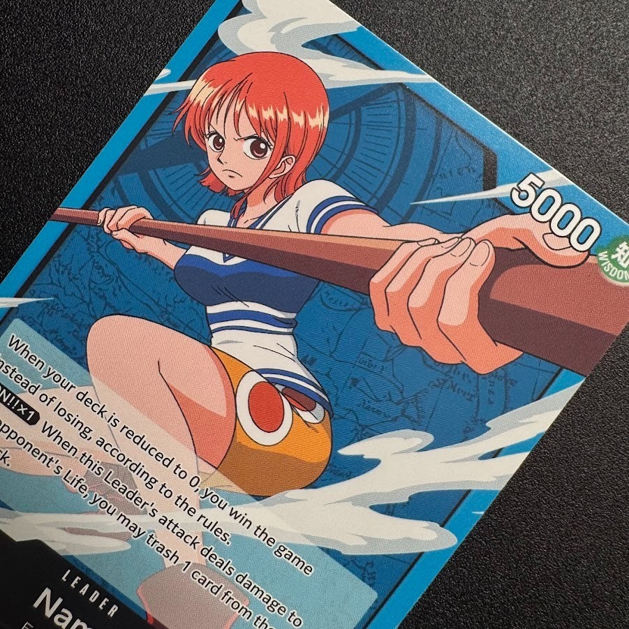 Nami OP03-040 Leader - One Piece TCG English Near-Mint BANNED | eBay