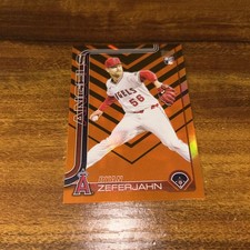 Ryan ZeferJahn 2025 Topps Update Holiday Foil #US324 (RC)  Los Angeles Angels