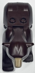 LEGO - City Forest Police Robbers Hideout Dark Brown Bear Figure 4438