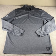 Nike Golf Pullover Mens XL Gray 1/4 Zip Hurricane Creek Long Sleeve AH5548-015