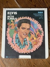 Rare Elvis Presley RCA SelectaVision CED VideoDisc ELVIS IN Blue Hawaii