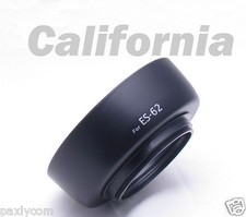ES-62 Lens Hood for Canon EOS EF 50mm f/1.8 II ES62 bayonet Lens Twist Lock ES62