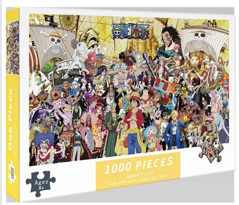 Naruto One Piece Japanese Anime 1000 Piece Jigsaw Puzzle Adults Kids Gift Xmas - Image 3 of 4