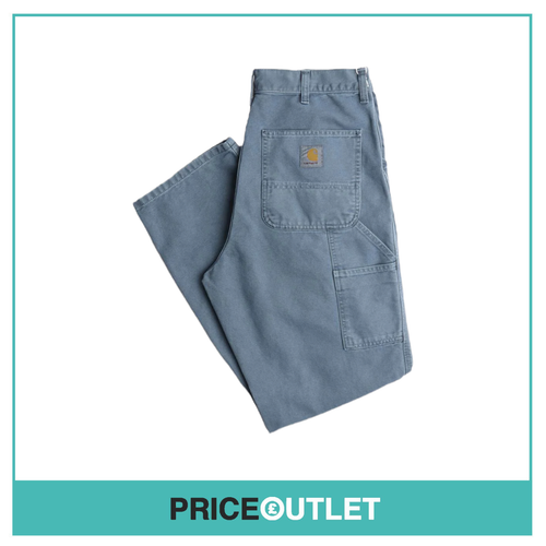 Carhartt WIP Single Knee Pant - Storm Blue (Faded) - 34/32 - BRAND NEW WITH TAGS - Picture 3 of 4