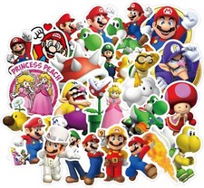 Mario sticker 100 sheets waterproof set Japan import