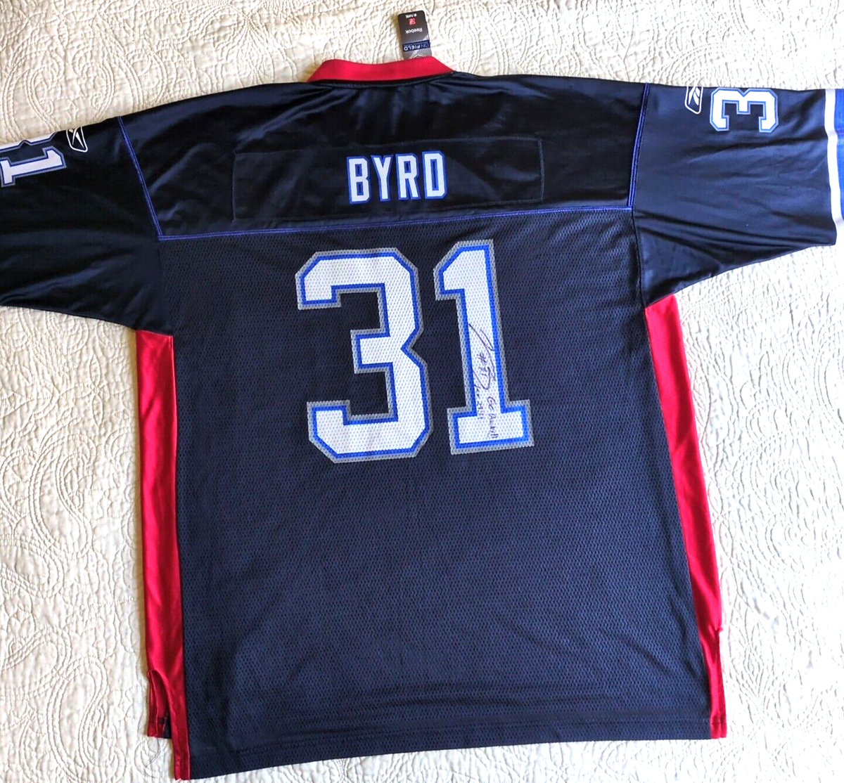 Jairus Byrd Buffalo Bills Reebok Jersey #31 Autographed University