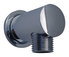 Wall Outlet for Concealed Style Shower Hose Connection, 1/2"BSP, Brass & Chrome