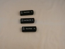 SUN DISK FLASH DRIVES "NEW" MICRO 1.0GB  2.0GB - SET OF 3