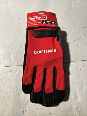 Craftsman Grip Touch Polyester Mechanics Gloves New with Tags- Size XL