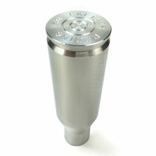 Custom 6061 Billet Aluminum Arctic Cat Wildcat X Bullet Shifter Knob Raw Silver