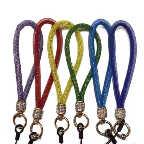Hanging Cord Glitter Rhinestone Phone Lanyard Phone Case Accessories