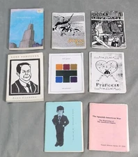 Assorted PUNK ROCK Fanzine MINI NEWSLETTERS Magazines BOOKS Lot of 8