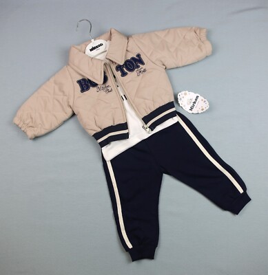 Baby Kleinkind Jogginganzug mit Jacke  Hosen Set Jungen