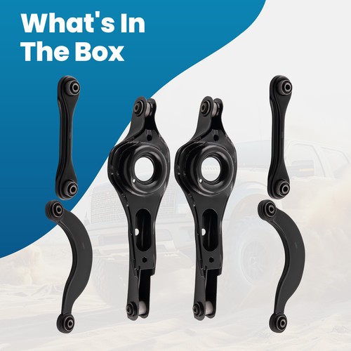 Suspension 6 Pcs Rear Forward Rearward Control Arm for Ford Focus 2000-2011 - Picture 7 of 10