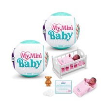 5 Surprise My Mini Baby Series 1 2 Pack by ZURU, Collectible Mystery Capsule