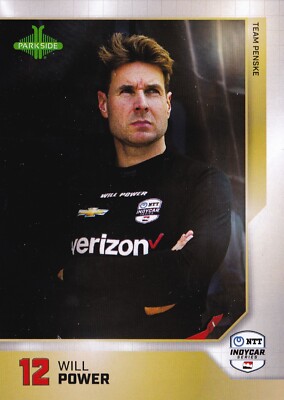 2025 Parkside NTT Indy Car Racing HOBBY  BOX TOPPER Card #4 WILL POWER