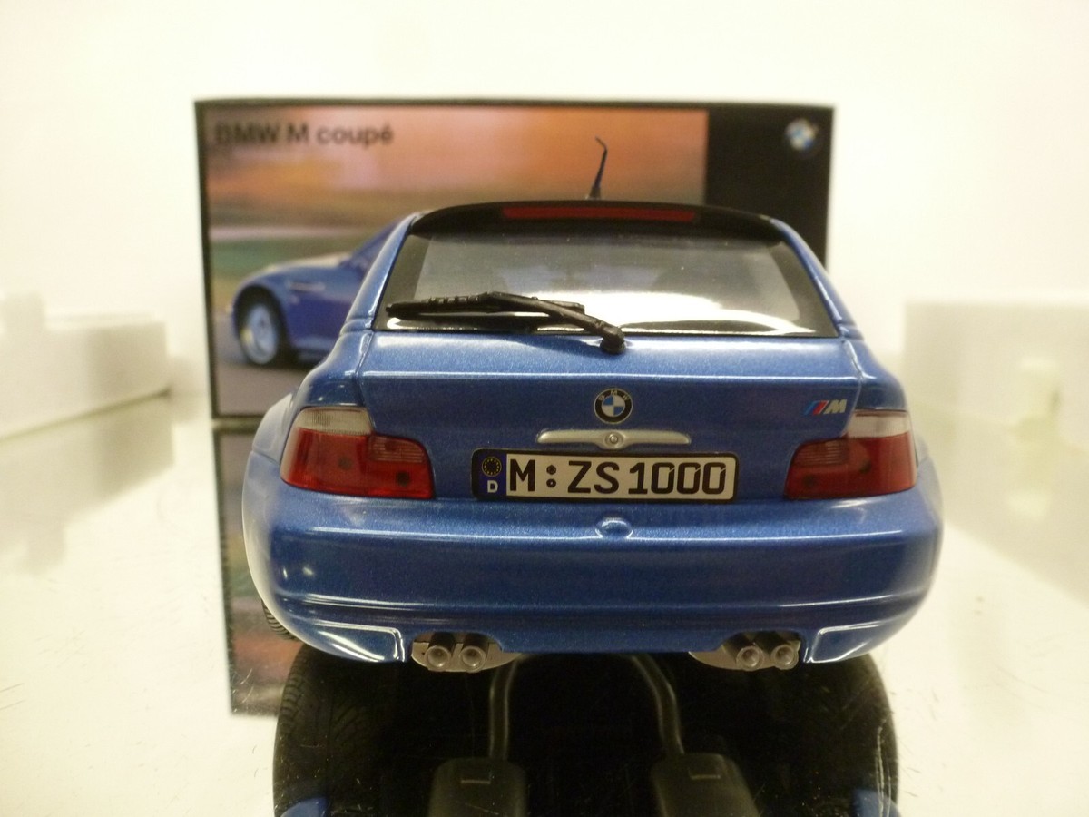 UT MODELS BMW Z3 M COUPE E36/8 -RARE- BLUE METALLIC 1:18 - GOOD IN