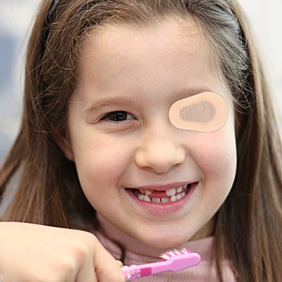  6 Pairs Practical Eye Pads Augenklappe Kind Augenpad Entlasten Aus Vliesstoffen