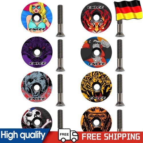 Super Light Cool Bike Headset Stem Cover Accessories Mountain Bicycle