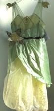 Disney Store Tiana The Princess and the Frog Costume Dress NWT Girl Size 7-8