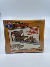Electric Trucking US-1 Scale HO Slot Car Overhead Gravel Hopper Loader 3420 Tyco
