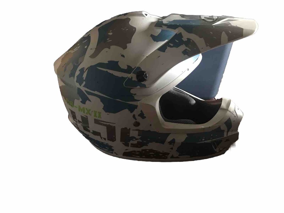 HJC motorcycle helmet full face No Shield size XL DOT SNELL approved
