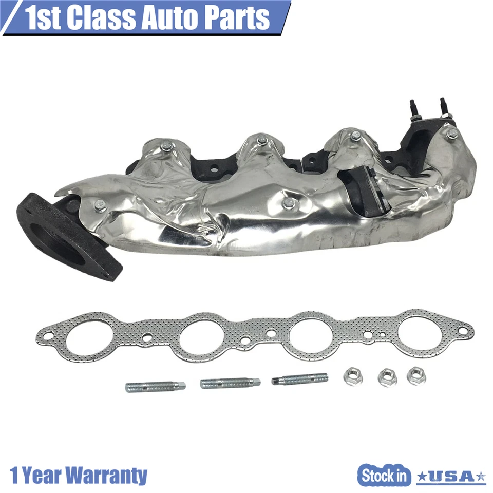 Colector de escape derecho para 99-03 Chevrolet Silverado GMC Sierra 1500 2500 674-525 Foto 2 de 4