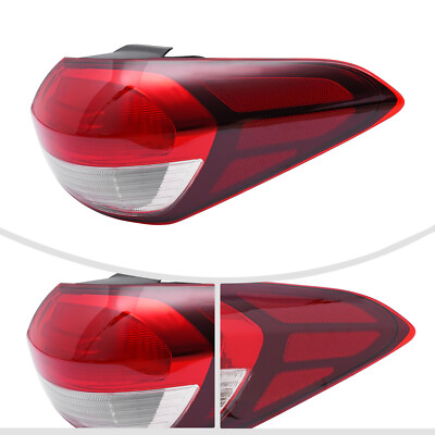 with a small chip broken piece Passenger Side Outer Tail Light Halogen B G2U