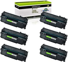 6PK Compatible with HP LaserJet 1160 1320 3390 Q5949A 49A Black Toner Cartridge