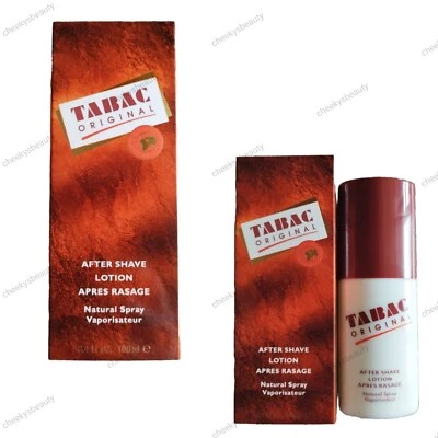Tabac Original After Shave Lotion Natural Spray 100ml Or 50ml,New &Boxed
