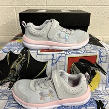 Under Armour Girl's Sz 1.5y "UA BPS Assert 10 AC" Hook/Loop Sneaker 3026190-100