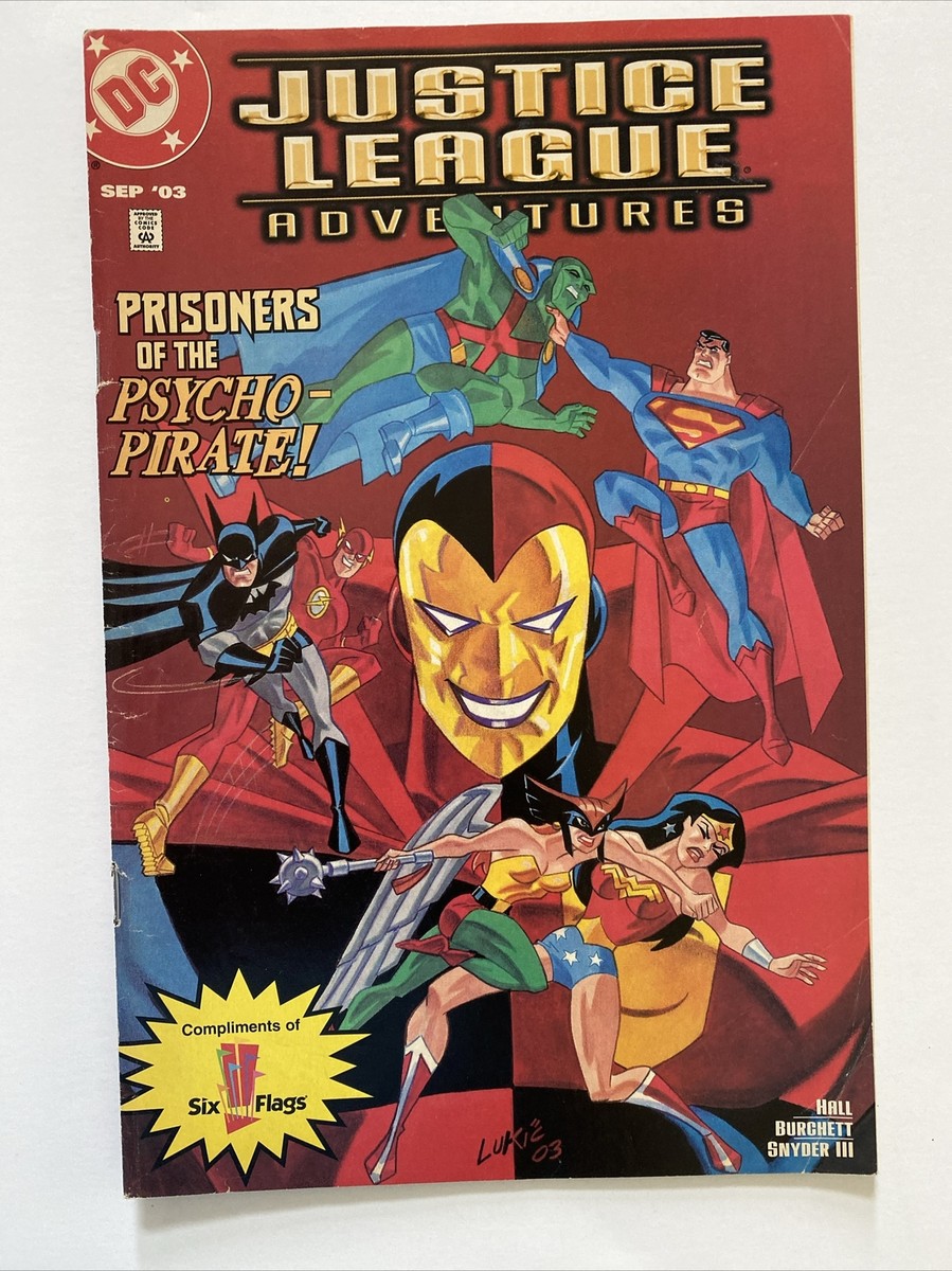 Justice League Adventures #20 Six Flags Variant DC Comic Low Grade