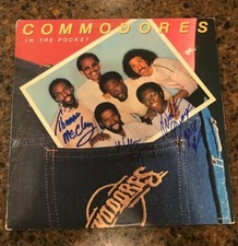 * COMMODORES * signed album * MCCLARY, ORANGE & KING * PROOF * 8