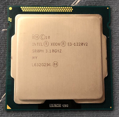 Intel Xeon E3-1220 V2 SR0PH 3.10GHz 8MB 4-core 69W LGA-1155 CPU processor