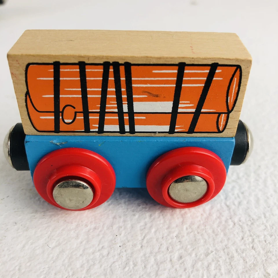 Bigjigs Train Car Lot (7) - Image 2 of 4