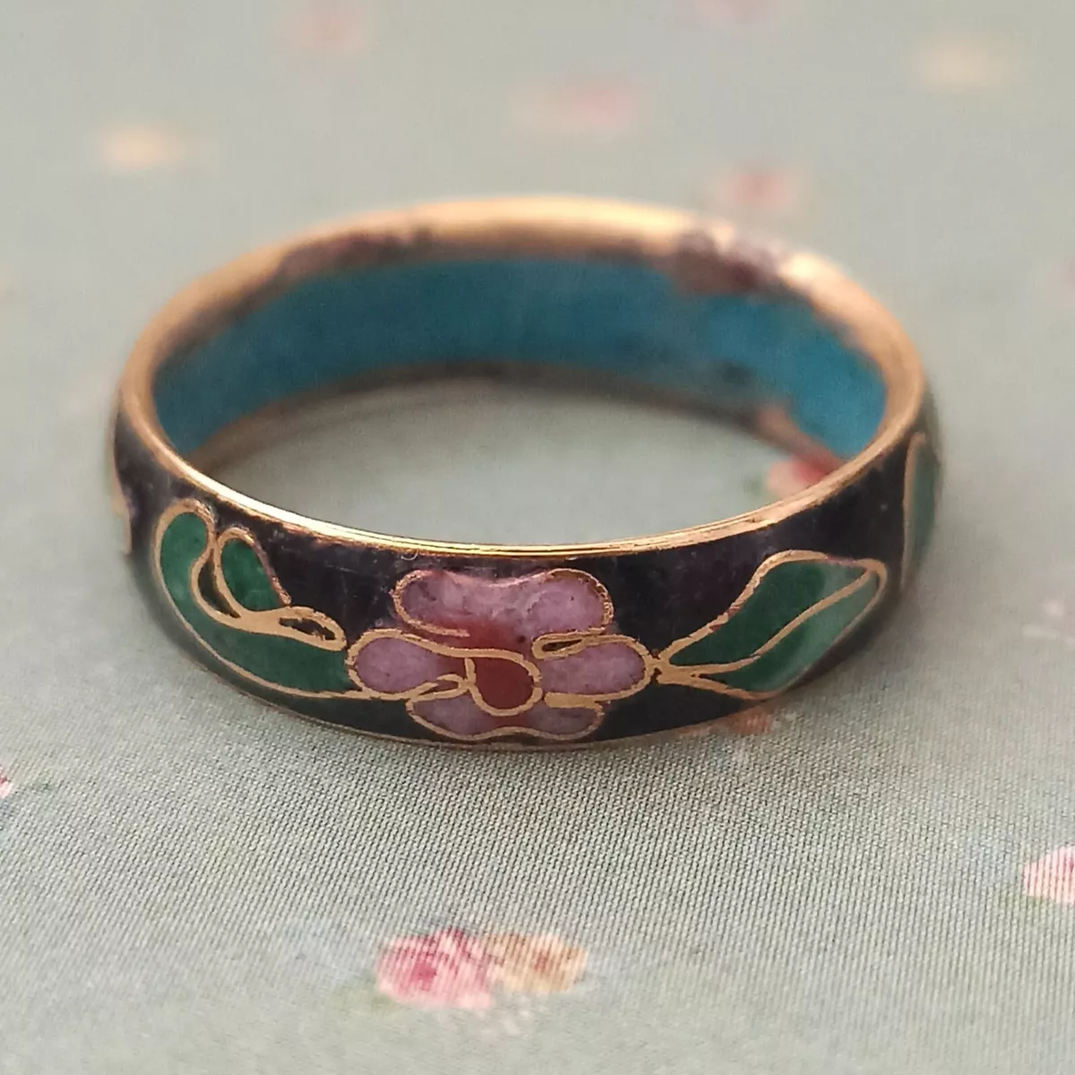 Cloisonne ring best sale