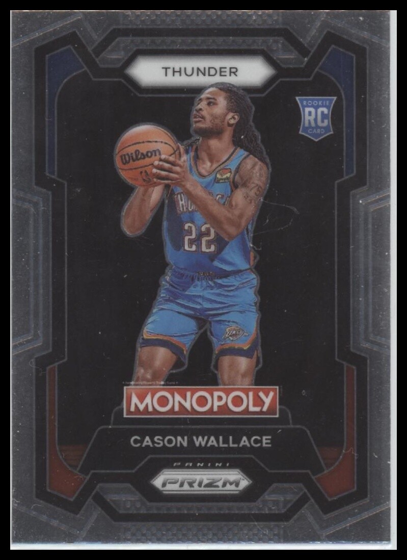 2023-24 Panini Prizm Monopoly #63 Cason Wallace
