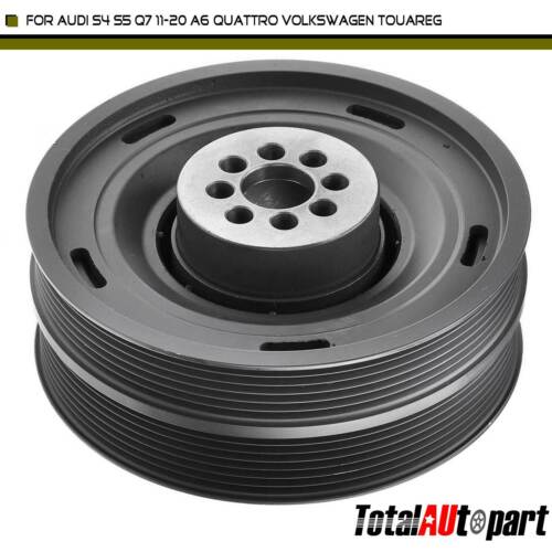 Engine Harmonic Balancer for Audi A4 A5 A6 A7 A8 Quattro Volkswagen Touareg 3.0L - Picture 1 of 8