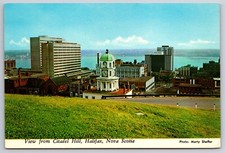 View from Citadel Hill Halifax Nova Scotia Vintage Postcard Canada
