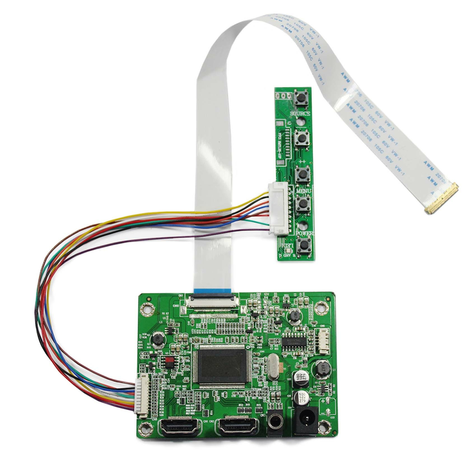 2HD LCD Controller Board for 11.6"" 13.3"" 15.6"" 17.3"" 1920X1080 eDP LCD Screen