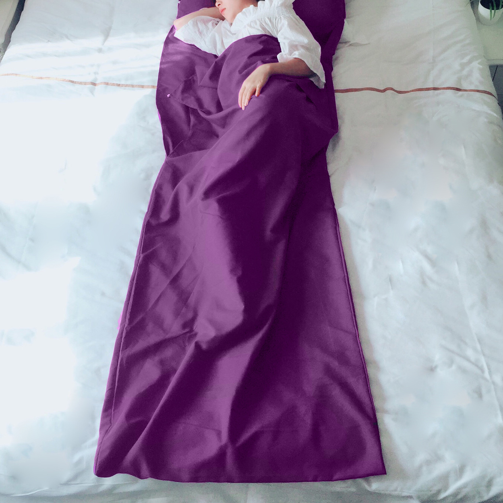 Camping Sleep Bag Liner Portable Lightweight Sleeping Ultrasoft