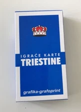 New Croatian Briscola Briškula Triestine playing Card Game