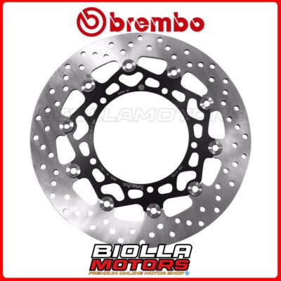 78B40860 2012 FLOATING FRONT BRAKE DISC BREMBO YAMAHA FZ 8 S FAZER ABS 800