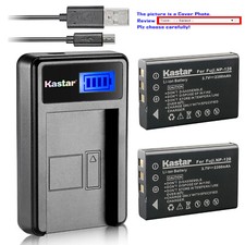 Kastar Battery LCD Charger for RICOH DB-43  RICOH Caplio 500G wide Caplio 500SE
