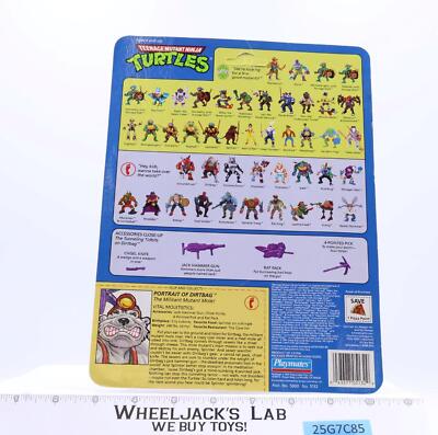 Dirtbag Teenage Mutant Ninja Turtles TMNT 1991 Playmates NEW MOSC