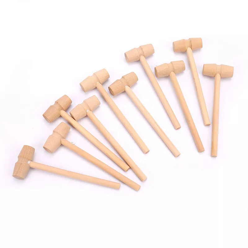 Mini wooden mallet hammer outlet