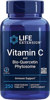 Vitamin C and Bio-Quercetin Phytosome 250 vegetarian tablets