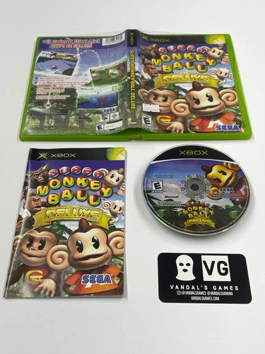 Xbox - Super Monkey Ball Deluxe Microsoft Xbox Complete #2933